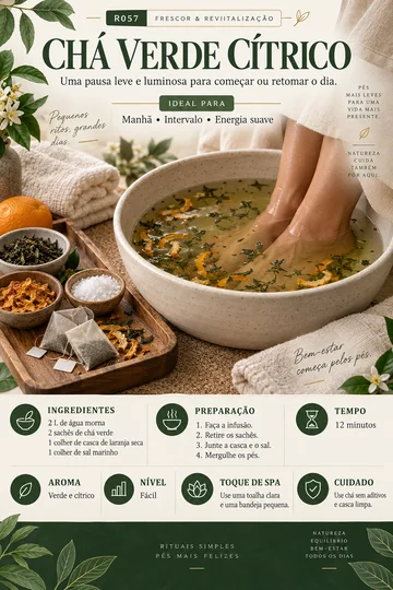 Cha Verde Citrico
