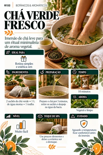 Chá Verde Fresco