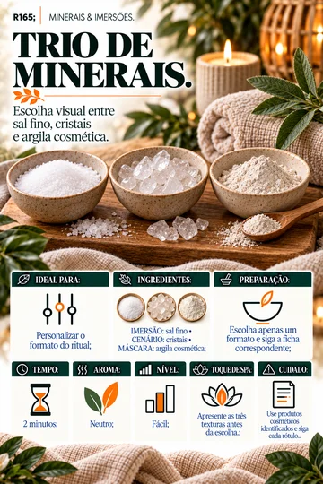 Trio de Minerais