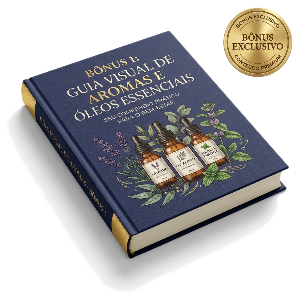 Guia Visual de Aromas e Óleos Essenciais