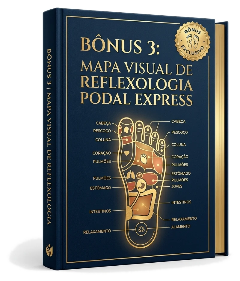 Mapa Visual de Reflexologia Podal Express