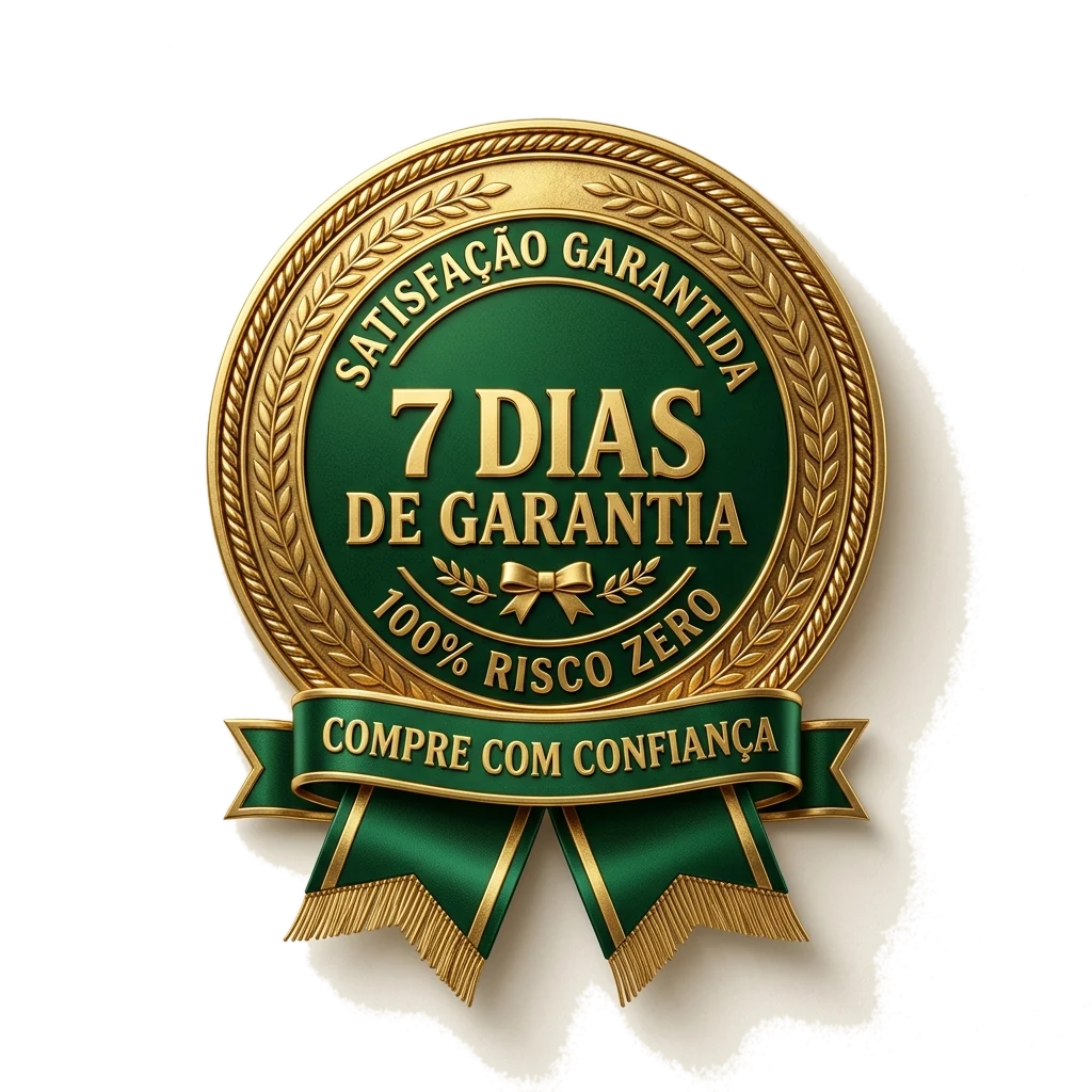 Selo de garantia de 7 dias com risco zero